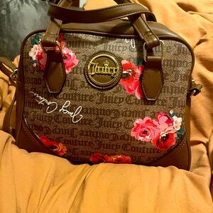 Juicy Coture floral purse